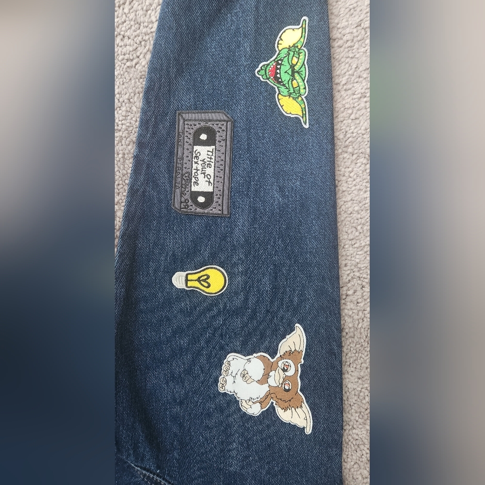 Custom jean patchwork jacket - Picture 11 of 16